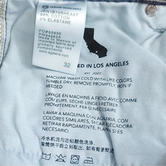 AG Adriano Goldschmied Alexxis Bootcut High Rise Jeans Medium Blue Wash Denim - Picture 7 of 10